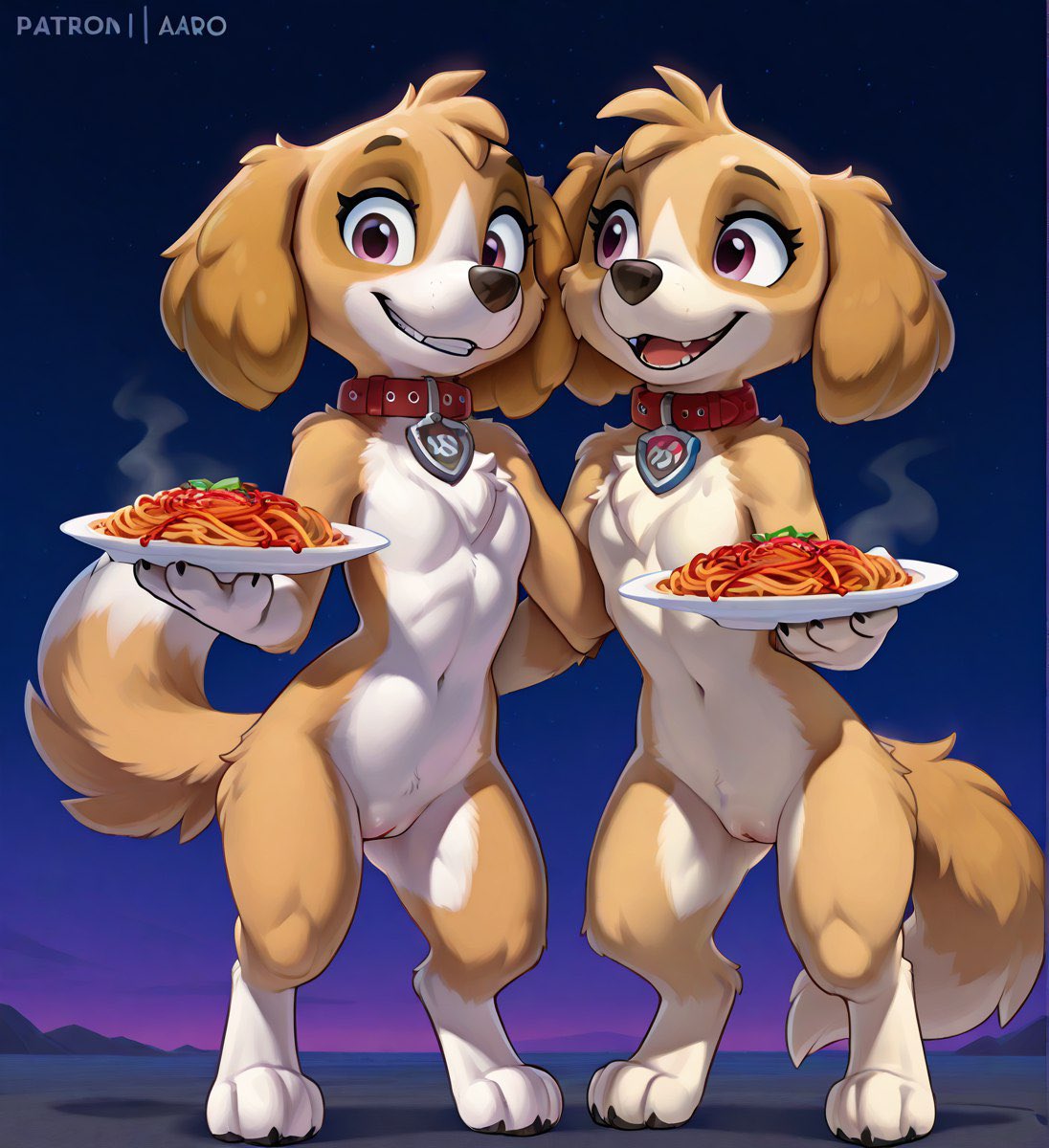 Spaghetti anyone?
Spaghetti and dessert…yes please

Support me on Patreon  for more + exclusives