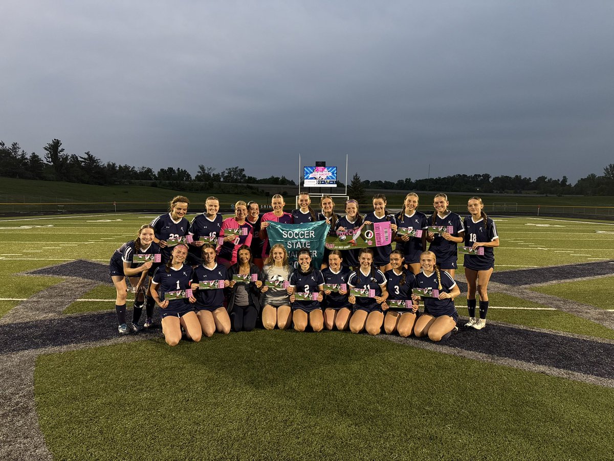 XavierSaintsAD's tweet photo. Tickets punched to State🎟️! Great job Saints!⚽️ on to Ames! 🌪️ https://t.co/9TYhsGWwWd