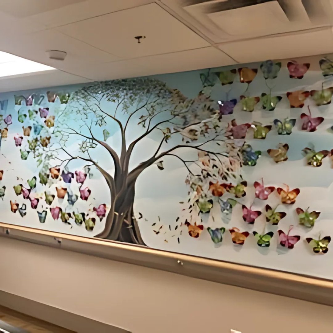 In the rural community of Medicine Hat, where connections are strong and care is deeply rooted in compassion, the butterfly wall at St. Joseph's Home offers a meaningful space for reflection and remembrance.

Read more: bit.ly/3VfyiCi

#ABRuralHealthWeek