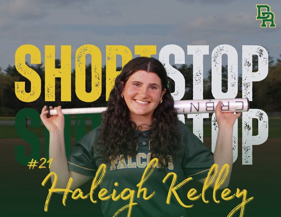 DIGHTON-REHOBOTH HIGH SCHOOL 
SOFTBALL CARD:
HALEIGH KELLEY
Haleigh Kelley had an outstanding season as she hit the century mark in her high school career in collecting more than 100 hits, 100 RBIs and 100 runs scored during her senior year. A productive hitter with power and