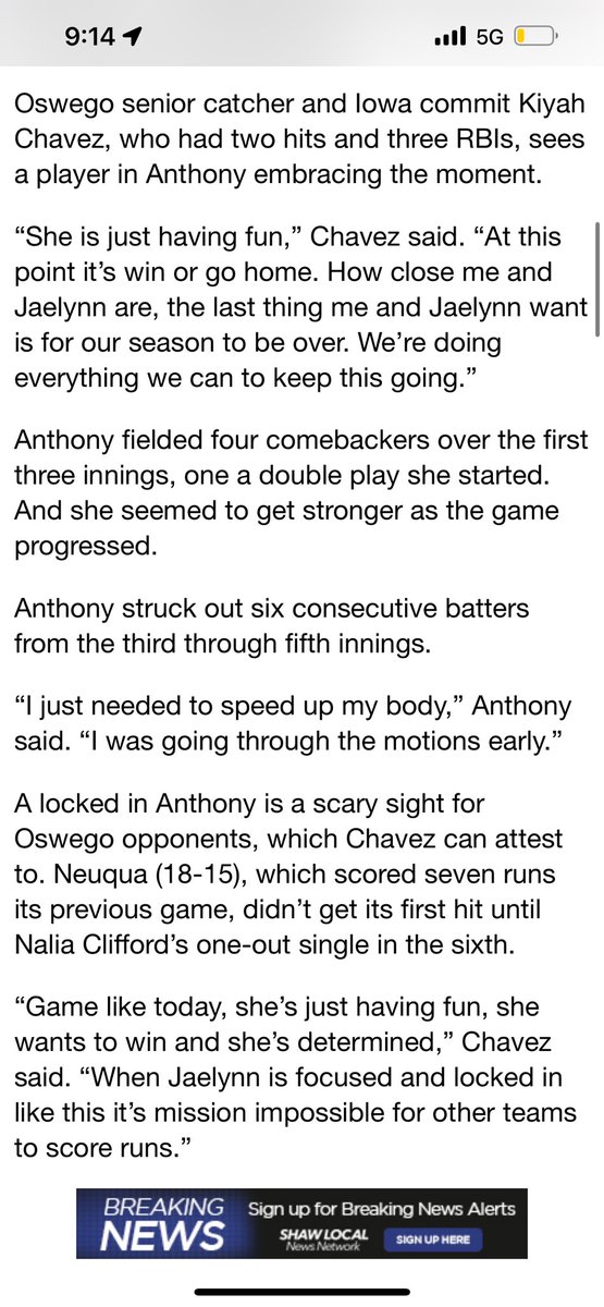 JaelynnAnthony1's tweet image. Regional champs back to back, as well as back to back shutouts thanks to the help of my backup! Next up semi sectional vs Yorkville next week ! Keep it rolling 🚂 …#choochoo  @MmWasco @WascoDiamonds @coach2morrow @meganmahaffy15 @mahaffyt @PurdueSoftball @CoachMFrezzotti