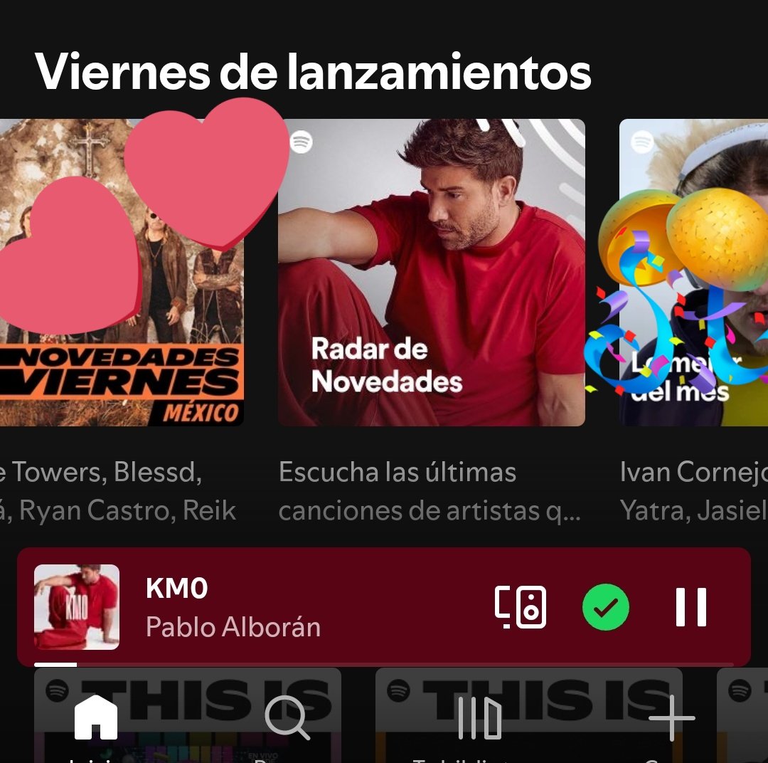 rbd_carly's tweet photo. Bien a gusto @pabloalboran  gracias por traer esta nueva música @SpotifyMexico @Spotify 
Aprieto fuerte los dientes, jamás me di por vencido
"Cuando el mundo se calle, mis labios querrán buscarte
Porque el pasado se fue y nos reclama el presente" https://t.co/ksjBBHx5Gu