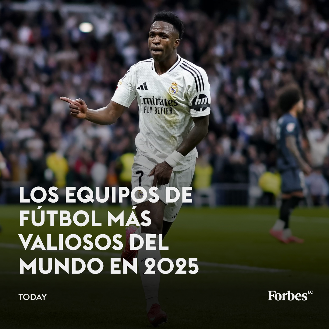 ⚽ El ranking global de clubes deportivos marca un nuevo hito: por primera vez, dos equipos superan los mil millones de dólares en ingresos anuales, consolidando valores récord y un mercado conjunto de US$ 72.000 millones. Conoce el top completo, aquí: acortar.link/awrkWe