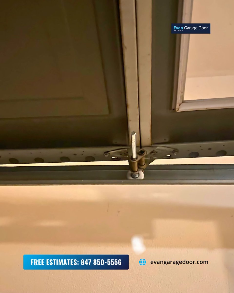 evangarage_la's tweet image. Today’s tune-up in LA: Center hinge + roller bracket realignment 🔧
✅ Smoother operation
✅ Less noise
✅ Longer door life
Smart fix, big impact. 

#GarageDoorRepair #LosAngelesHomes #TrackAlignment #HingeFix #GarageTuneUp