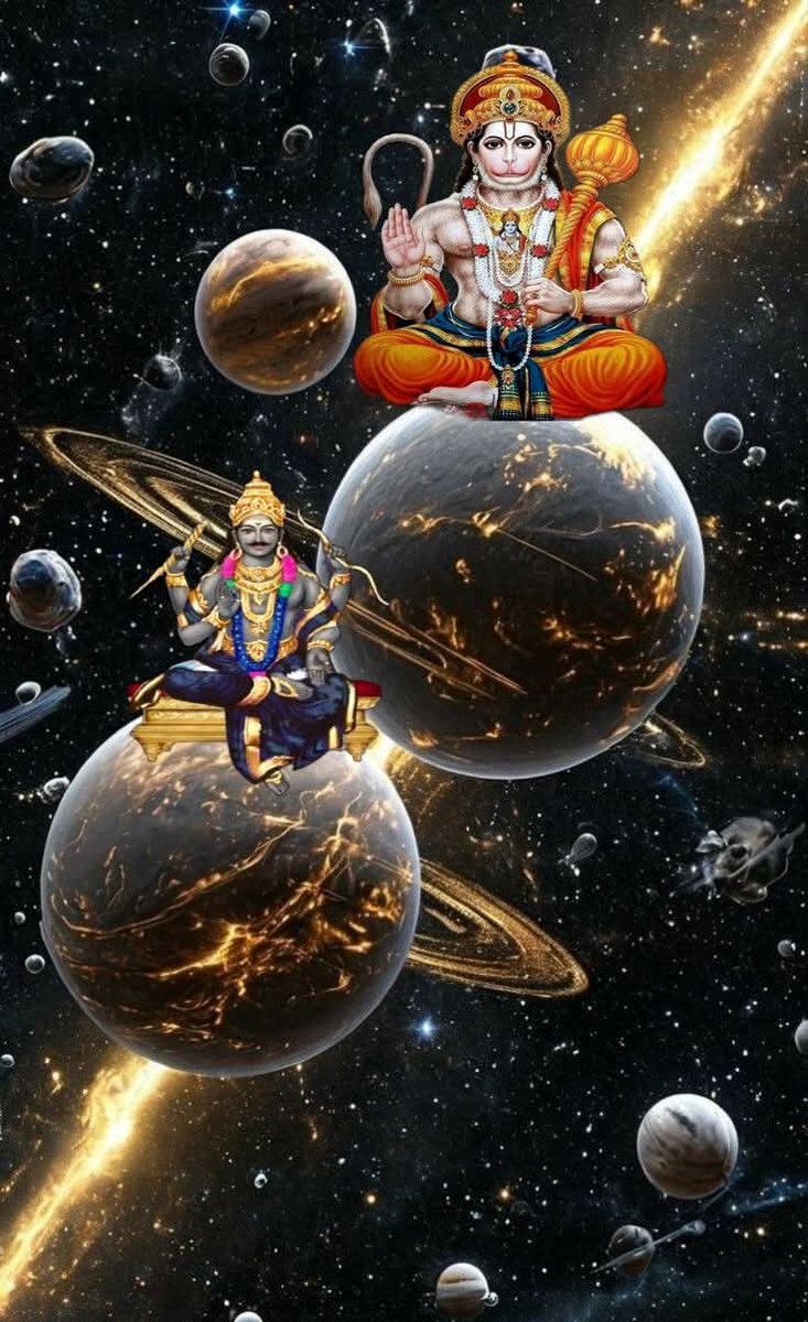 Nirajbabu121's tweet image. #भगवान_सूर्य_देव के पुत्र 
#नर्मदा के भाई 
#यम के बड़े भैया 
महाराज #शनिदेव 
आज शनिवार है 

श्रीशनि अष्टोत्तरशतनामस्तोत्रम् 

शनि बीज मन्त्र - ॐ प्राँ प्रीं प्रौं सः शनैश्चराय नमः ॥

शनैश्चराय शान्ताय सर्वाभीष्टप्रदायिने ।
शरण्याय वरेण्याय सर्वेशाय नमो नमः ॥ १॥

सौम्याय