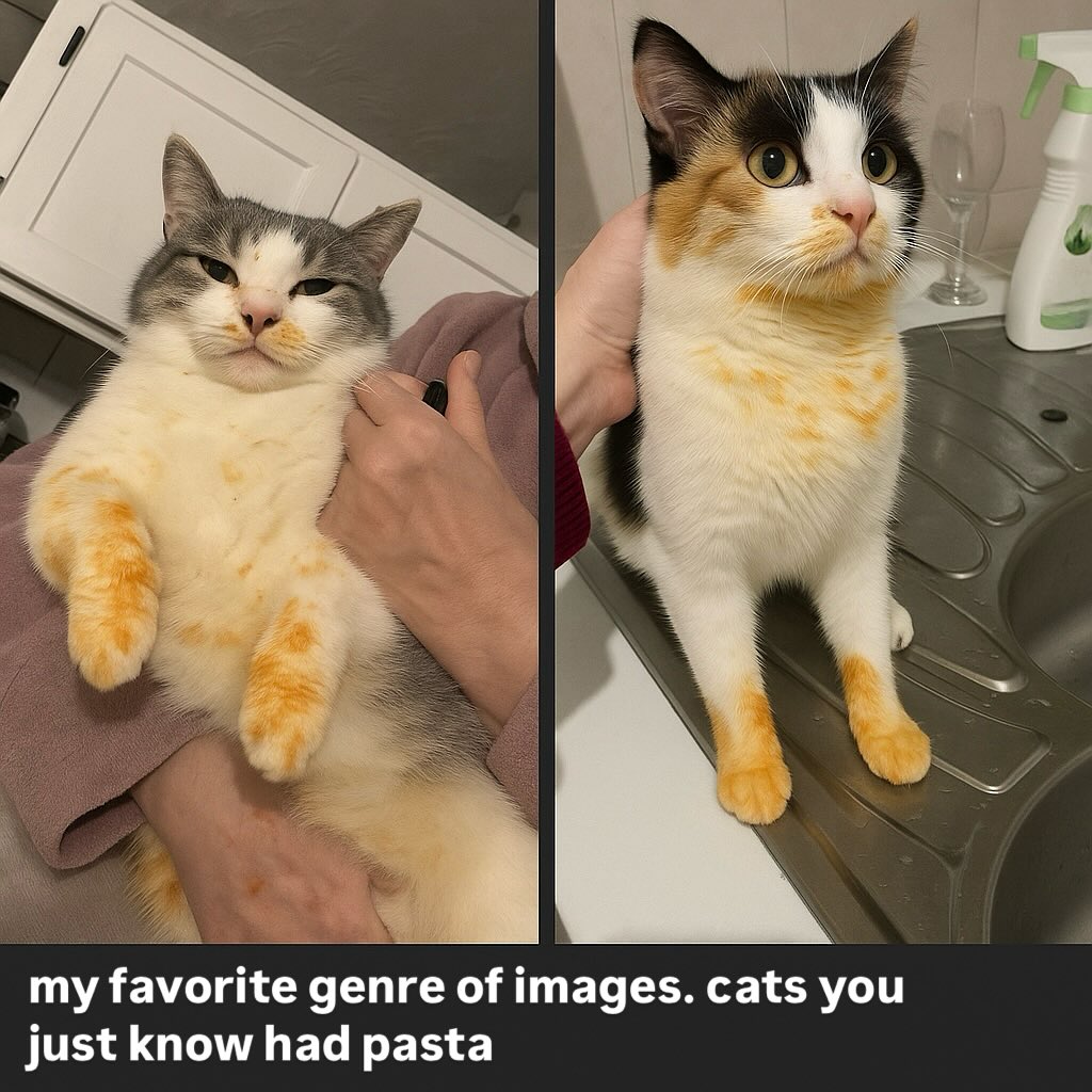 smol silly cat tweet media