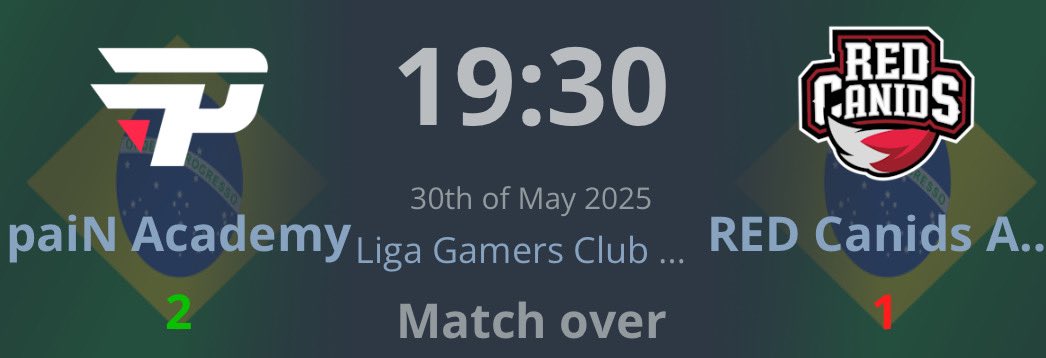 Alouuuu, no clássico das academies, vencemos a red canids e tamo na final da série a da gc, amanhã 16h, espero vocês 🤙🐭