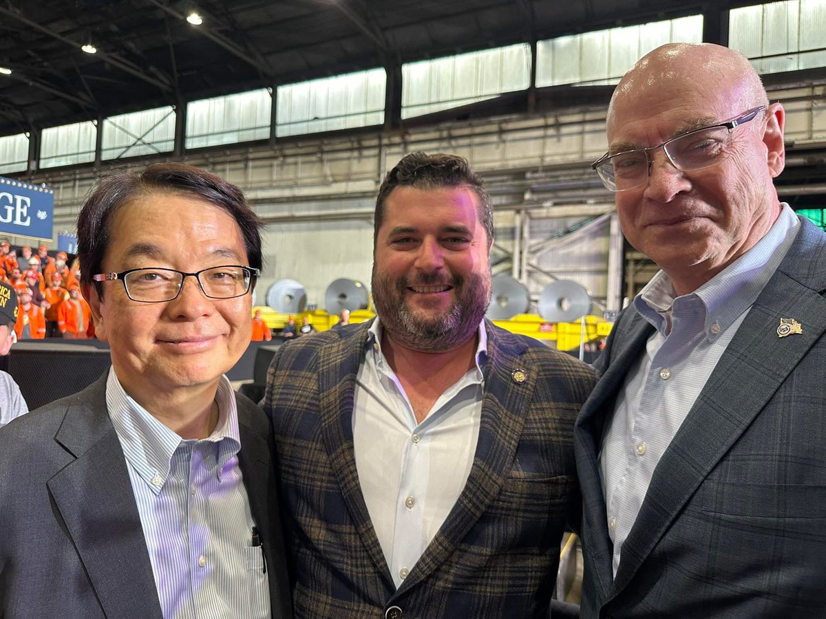 I am happy to announce that steel will continue to be produced right here in Pittsburgh for generations to come thanks to a historic intercontinental partnership.