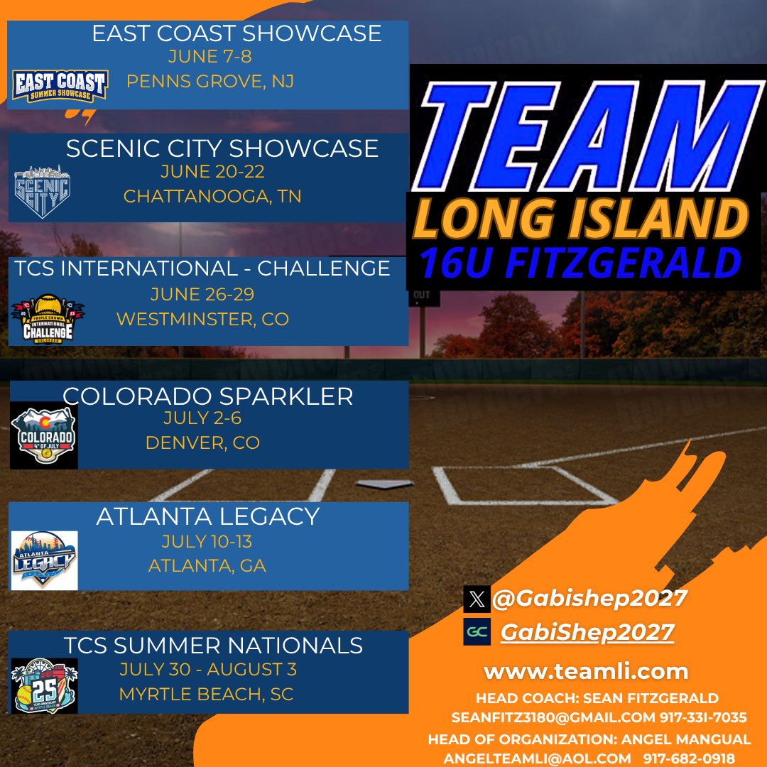 2025 Summer Schedule! 
<a href="/SoftballDown/">Down South Softball</a> <a href="/ImpactRetweets/">Impact Promotions</a> <a href="/SBRRetweets/">Softball Recruiting Reposts</a> <a href="/EastCoastFP/">East Coast Fastpitch Softball</a> <a href="/CoastRecruits/">Coast 2 Coast Recruits</a> <a href="/Softball_Home/">Softball Home🥎</a> <a href="/eastcoast_sb/">East Coast Softball</a> <a href="/PalmettoPower/">Palmetto Power Showcase</a>