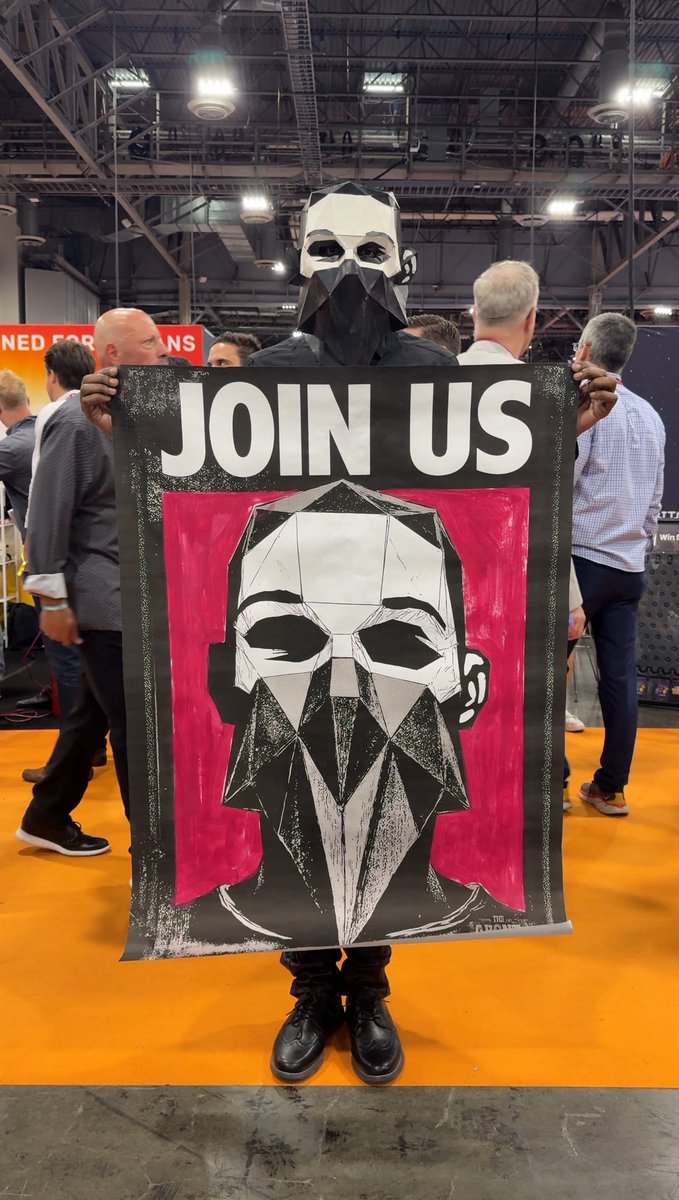 ABCNT1's tweet image. They asked what the masks were for.
We asked why they still don’t know.

#BitcoinConference2025