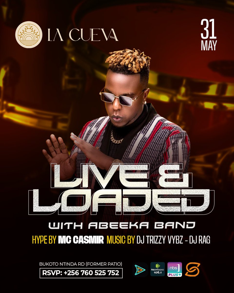 lacuevakla's tweet photo. The band is ready. Are you? 🎶 #LiveAndLoaded #LaCueva https://t.co/njdreOsDBY