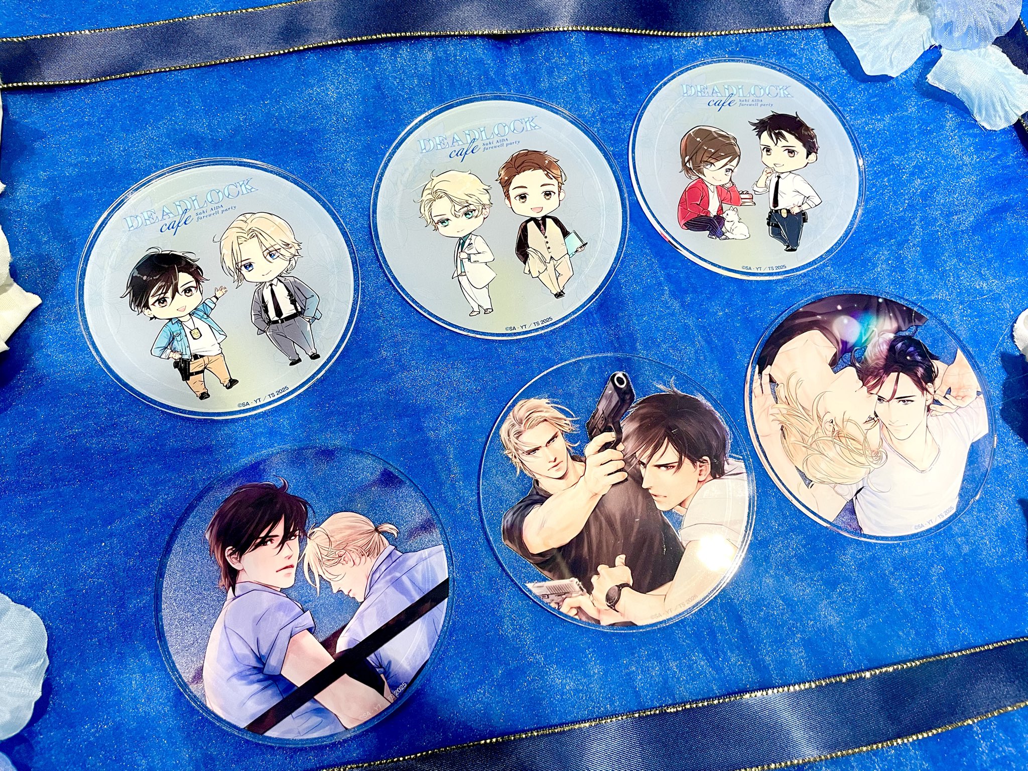 DEADLOCK コラボカフェ 有償特典 アクリルコースター 3種 DEADLOCK