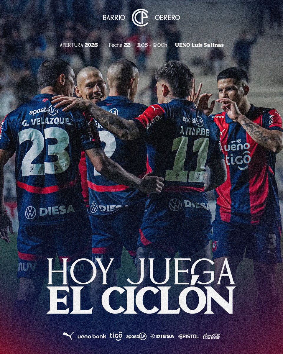 🌪️ ¡𝑯𝒐𝒚 𝒋𝒖𝒆𝒈𝒂 𝒆𝒍 𝑪𝒊𝒄𝒍ó𝒏! 🔵🔴