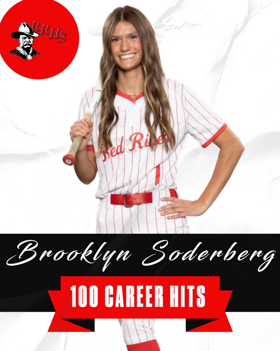 Excited to celebrate ANOTHER Rider earning their 100th career hit today! Congratulations <a href="/BrooklynSoderb1/">Brooklyn Soderberg</a> on your milestone!!!