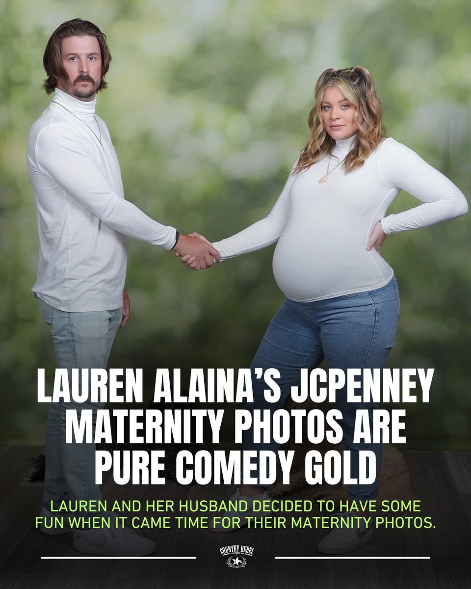 Lauren Alaina and Cam Arnold posed for a maternity photo shoot… and the results are absolutely hilarious!