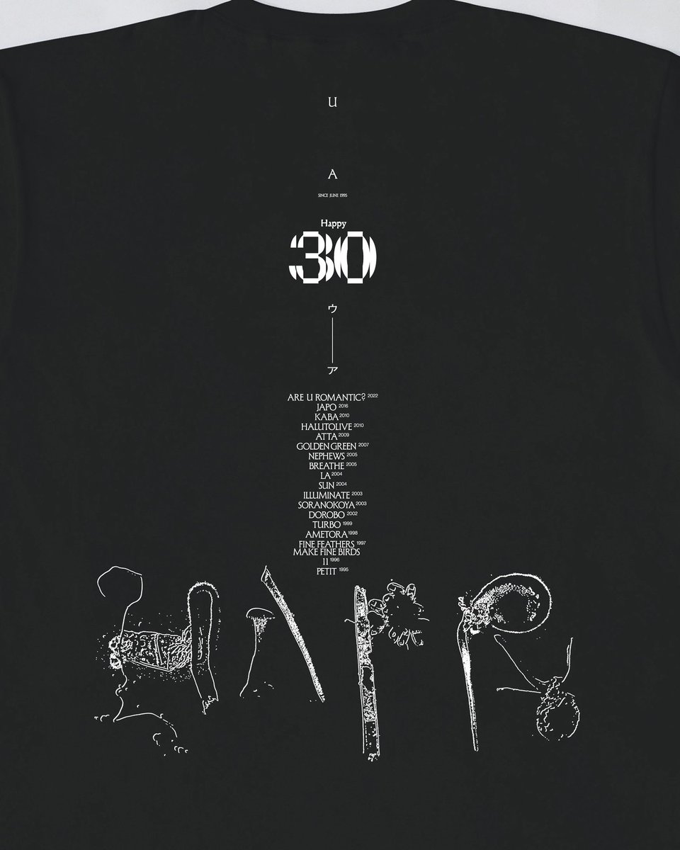 ?30th Anniversary Microbiome Tシャツ 本日より通販スタートです 