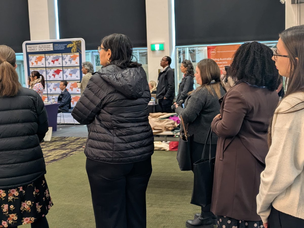 Great to see so many friendly faces from our #pharmily at the welcome to the #VICTASATU25 this morning 💙