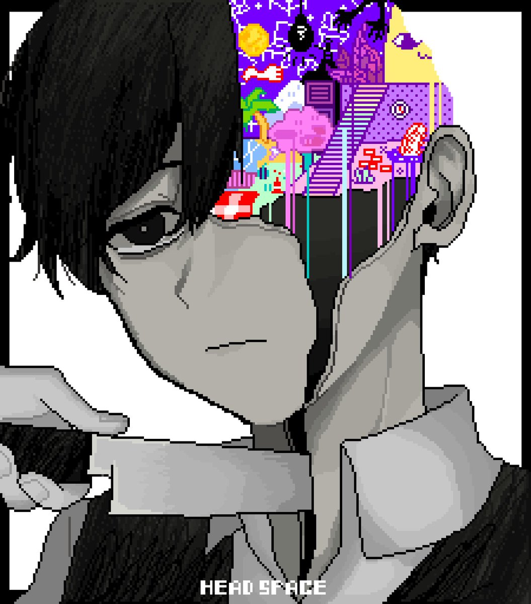 9Aaaalt29's tweet photo. Brain
 #OMORIFANART https://t.co/FciSDfg6h3