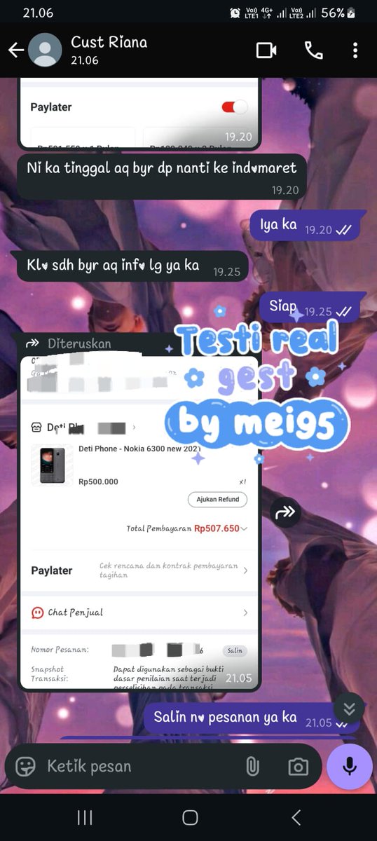 🌻TESTI 
*AKULAKU 500RB
*SHOPEE 1,1JT
*SHOPEE 300rb

TESTI LAINNYA BISA CEK LINK DI BIO😉

#zonauang #zonajajan #cairin