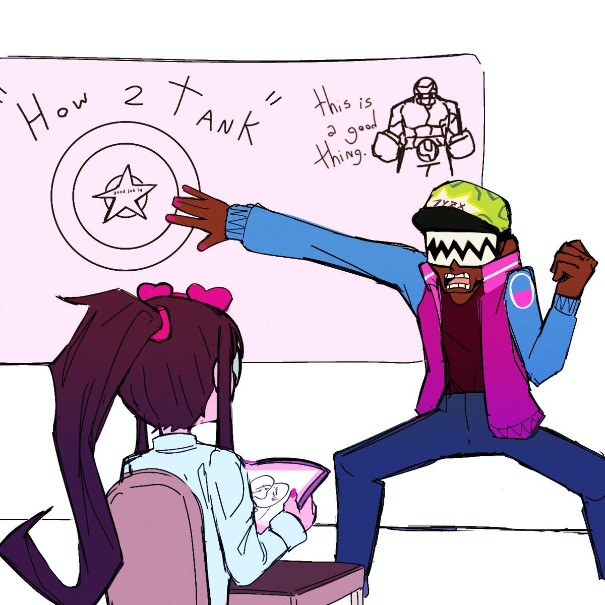 Are you taking notes Miss? 
#ArtTheMixup #DOvvOdles