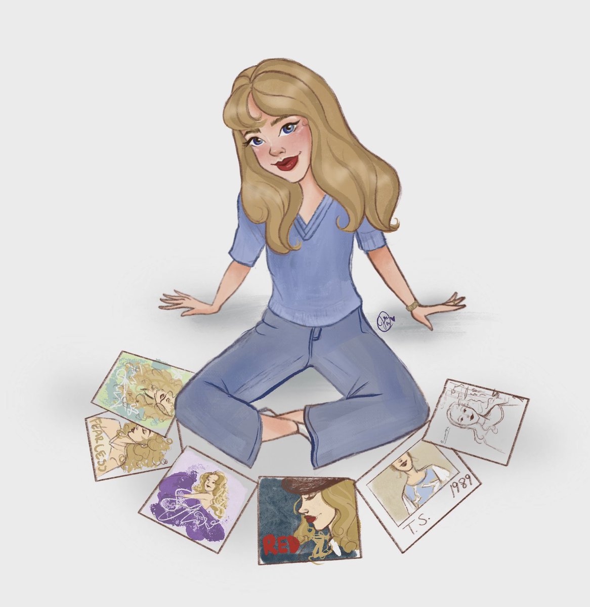 made a little drawing to celebrate taylor regaining her masters <3