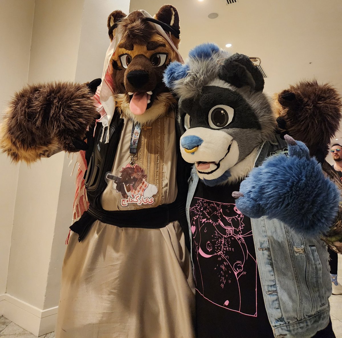 Can someone help me find this dude from FWA? He was cool asf👀 #FursuitFriday