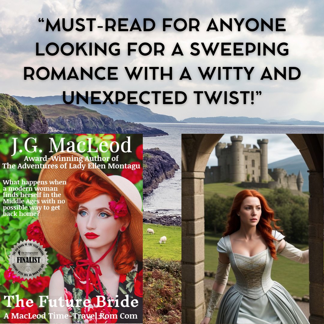 J.G. MacLeod (@jgmacleodauthor) on Twitter photo The Future Bride is an Amazon bestseller in History of Scotland. Thanks to everyone who has read my lighthearted rom com.๐ฅฐ๐ฅ
Travel to 15th-century Scotland for $3.99!๐ซข๐จ๐ฆ๐ด๓ ง๓ ข๓ ณ๓ ฃ๓ ด๓ ฟ๐ซฆ
amazon.com/dp/B0917NV3QT?โฆ
#ReadersOfTwitter #Reading #WomensFiction #Lovers #Romance #SaturdayVibes The Future Bride is an Amazon bestseller in History of Scotland. Thanks to everyone who has read my lighthearted rom com.๐ฅฐ๐ฅ
Travel to 15th-century Scotland for $3.99!๐ซข๐จ๐ฆ๐ด๓ ง๓ ข๓ ณ๓ ฃ๓ ด๓ ฟ๐ซฆ
amazon.com/dp/B0917NV3QT?โฆ
#ReadersOfTwitter #Reading #WomensFiction #Lovers #Romance #SaturdayVibes