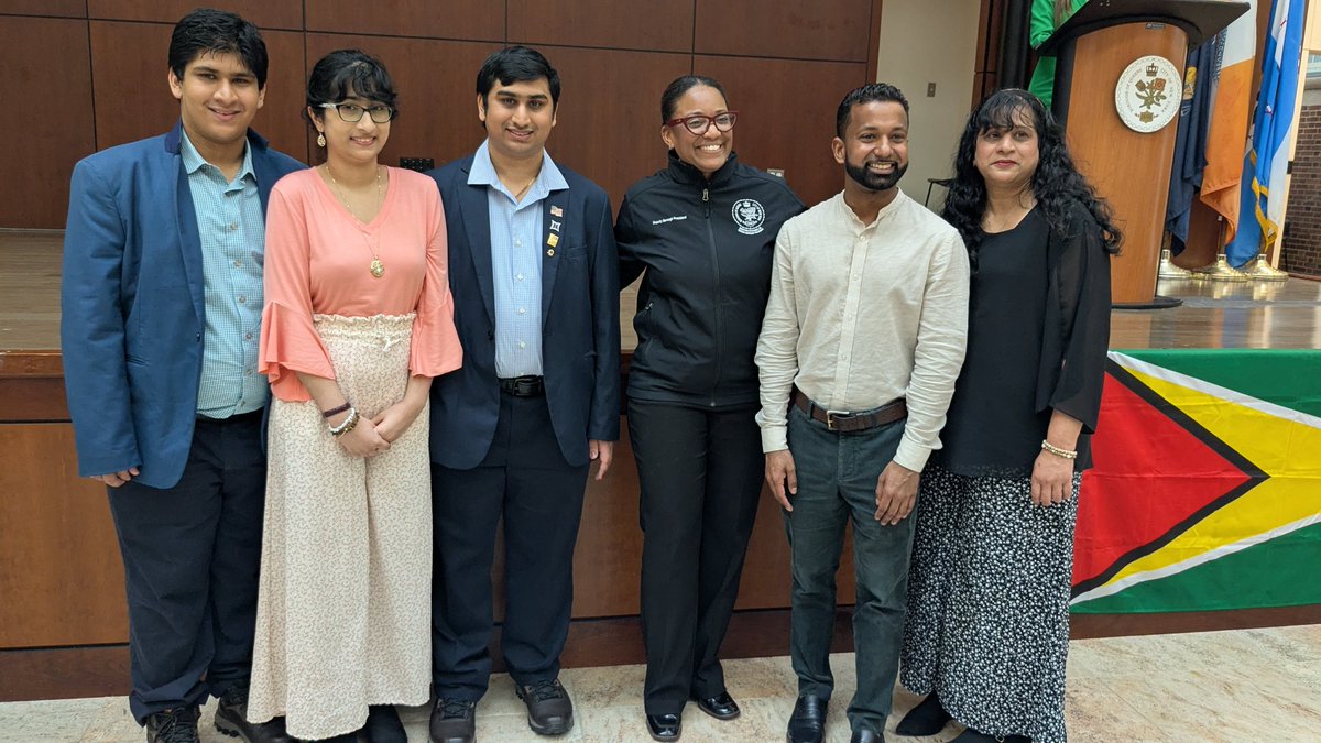 dmsquickfix's tweet photo. We had an amazing time visiting Queens Borough Hall for the Annual Guyana Independence Day Celebration hosted by Queens Borough President Donovan Richards. The performances were beautiful, and the awards ceremony for the pioneers in Guyanese Culture was wonderful! #guyanaindependence #OneGuyana #nyc #queensny  #guyanaindependenceday #Guyana