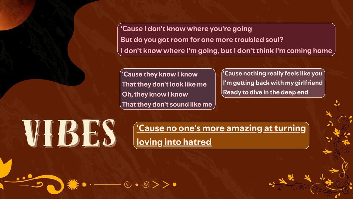 a guide to my new music-rich #W 👀

💥 a sci-fi fantasy that's a bit too aware of itself
💥 for fans of anthropology (but make it orchestral)
💥 a celebration of nasty, selfish brown women
💥 a completely authentic historical account of war "heroes" 😉
#SEAsianPit #AG #A #SF #F