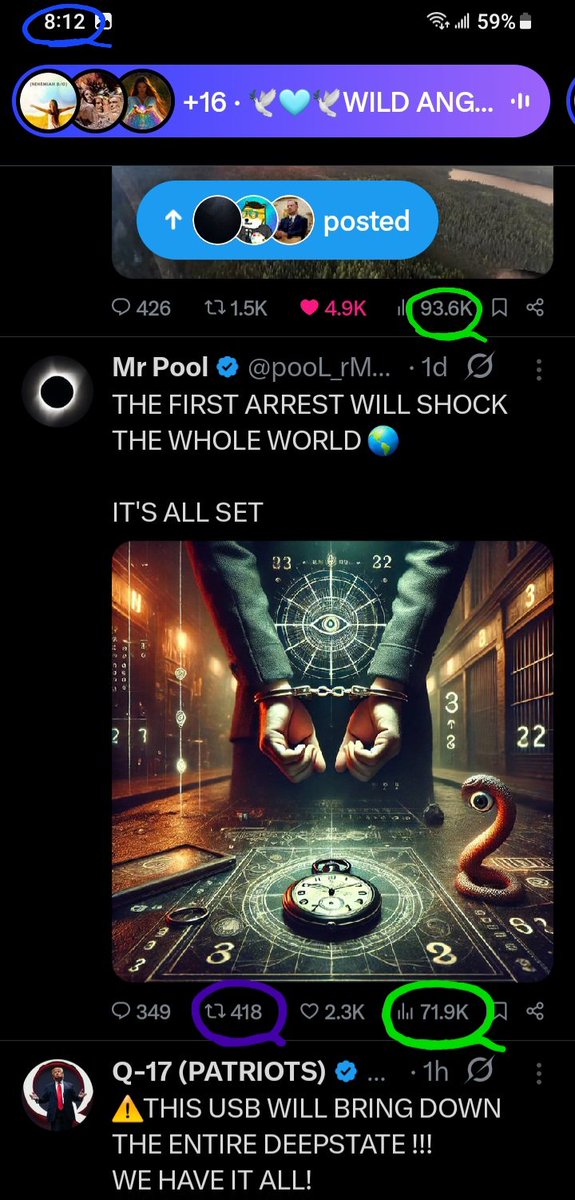 DeanDavis33's tweet photo. @pooL_rM311_7221 8️⃣1️⃣2️⃣ #EightOneTwo
9️⃣3️⃣6️⃣ #NineThreeSix
4️⃣1️⃣8️⃣ #FourOneEight
7️⃣4️⃣9️⃣ #SevenOneNine 🐇 https://t.co/Fnns4DnQ3w