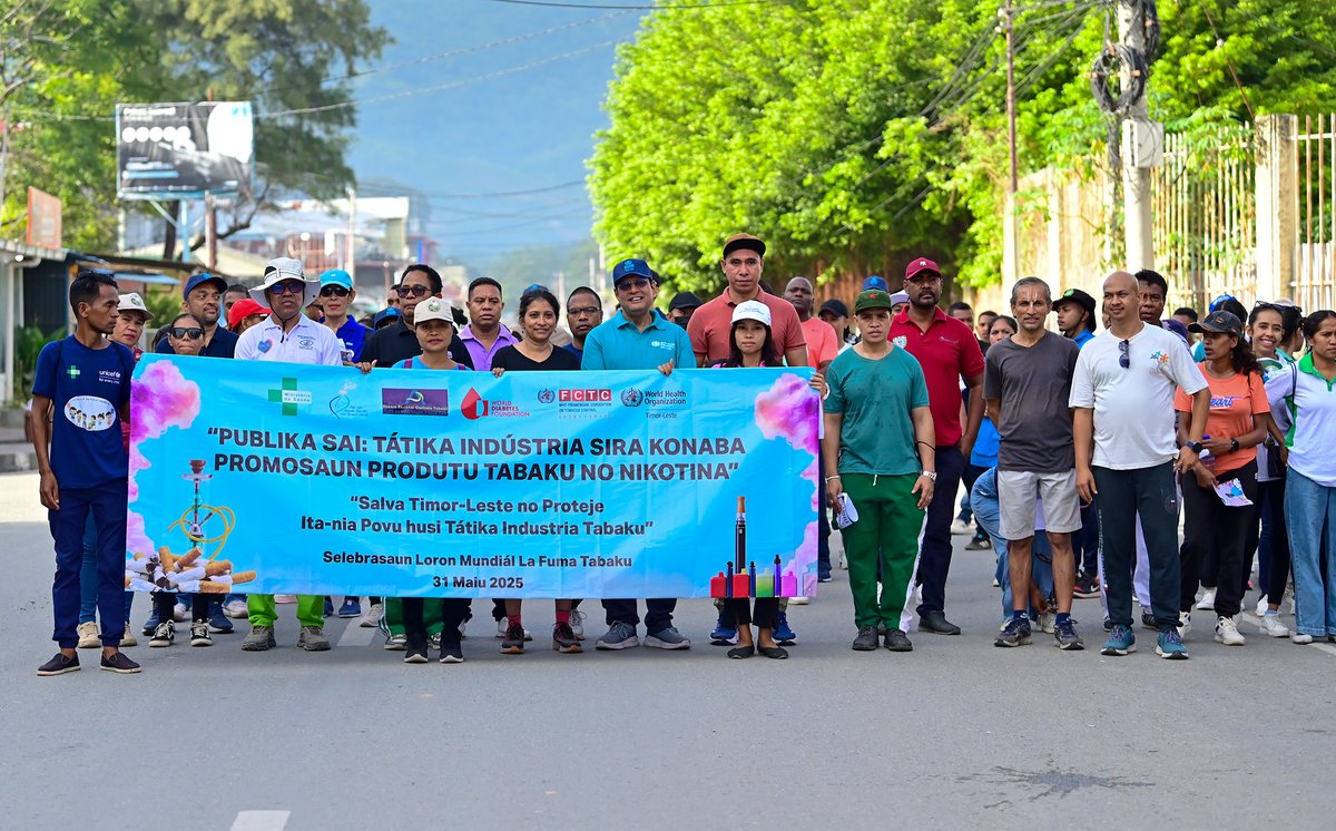 WHO Timor-Leste tweet media