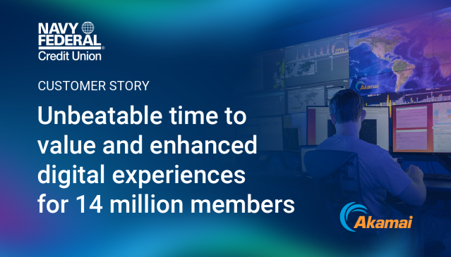 Rameshbobby's tweet photo. As digital demand surged, Navy Federal lacked visibility into the member experience. @Akamai TrafficPeak delivered real-time insights so it could boost availability and performance. https://t.co/7i4hpm8953 https://t.co/9MZ9R0oDEE