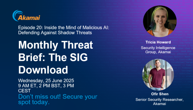 Rameshbobby's tweet photo. Malicious models are targeting your org. Discover how to protect your assets in this 30-min SIG Download threat briefing. Sign up today. @Akamai https://t.co/Pv7qmjWyiX https://t.co/kJy9u02JUG