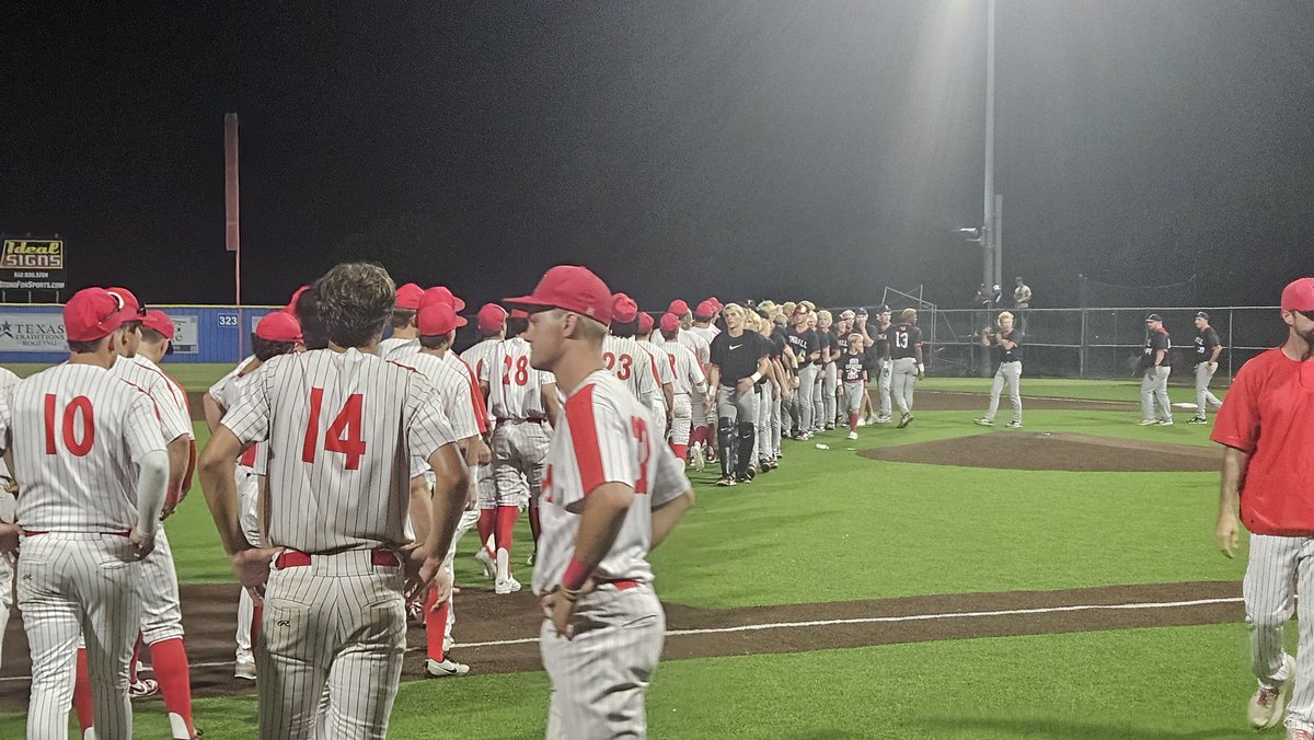 Chase Avants (@cavants_slm) on Twitter photo Final:
<a href="/thepackbaseball/">Marcus Baseball</a> 0
Tomball 4
Best run in program history before running into the defending state champs.
Cougars walk 0 across 14 IP, keep MHS' opportunities at a minimum.
5 rounds deep, district champs, <a href="/texasuil_sport/">Texas UIL State</a> 6A DII state semifinalists, your Marcus Marauders. Final:
<a href="/thepackbaseball/">Marcus Baseball</a> 0
Tomball 4
Best run in program history before running into the defending state champs.
Cougars walk 0 across 14 IP, keep MHS' opportunities at a minimum.
5 rounds deep, district champs, <a href="/texasuil_sport/">Texas UIL State</a> 6A DII state semifinalists, your Marcus Marauders.