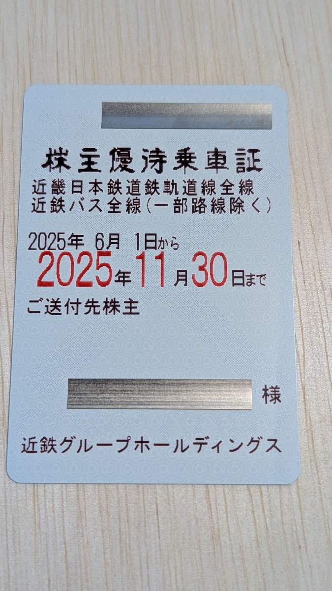 近鉄　株主優待 近鉄グループホールディングス（9041）の株主優待紹介