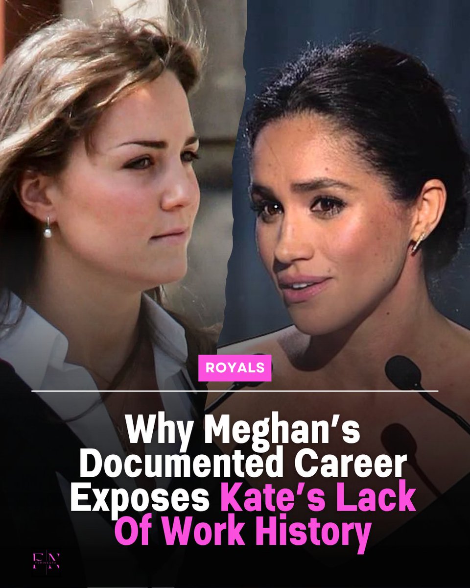 feminegra's tweet image. British media always compares Kate and Meghan, ignoring their pre-marriage differences. Meghan had UN speeches and a hit show, while Kate’s experience was Party Pieces and retail. Media framing reveals deeper racial bias.
feminegra.com/why-meghans-do…