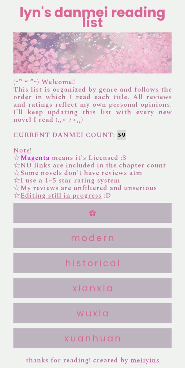 created my own danmei reading list! feel free to check it out :3 
lynsdanmeireads.carrd.co