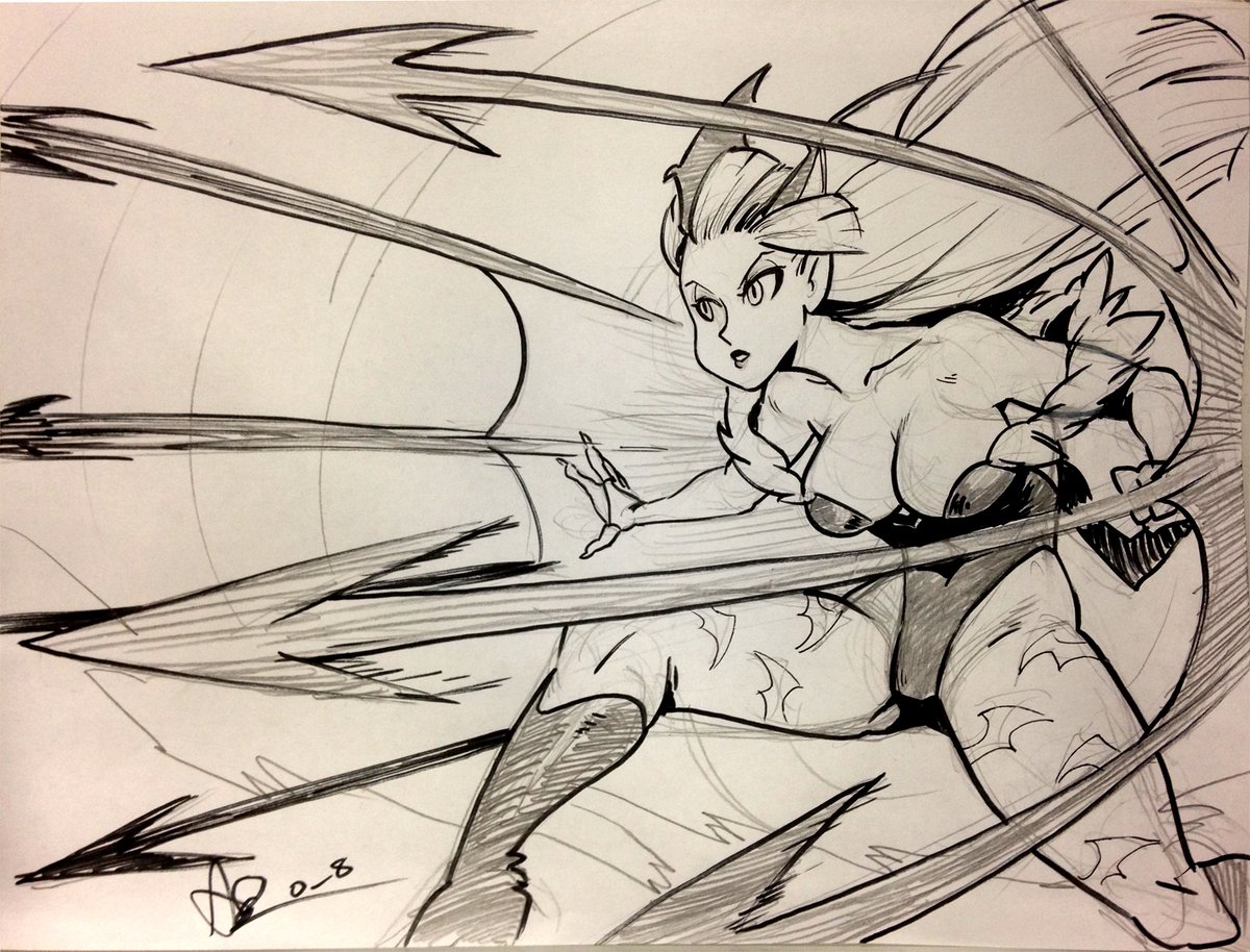 @33dotdot thank YOU for drawing that! colors and angle amazing!
plus yeah it's just so cool to study the poses and actions in the game in general, so this is something fun to think about~ I was looking around, found a few more, but definitely want to do more, too