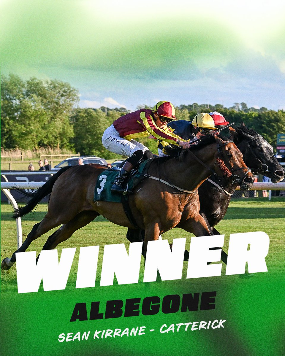 Tim Easterby Racing (@easterbytim) on Twitter photo πͺππ‘π‘ππ₯ ~ A ninth career win for ALBEGONE, who gets up in the shadows of the post in the hands of Sean Kirrane. Congratulations to his owners Mr & Mrs Lamplough.
π <a href="/CatterickRaces/">Catterick Racecourse</a>
π4οΈβ£2β£ πͺππ‘π‘ππ₯ ~ A ninth career win for ALBEGONE, who gets up in the shadows of the post in the hands of Sean Kirrane. Congratulations to his owners Mr & Mrs Lamplough.
π <a href="/CatterickRaces/">Catterick Racecourse</a>
π4οΈβ£2β£