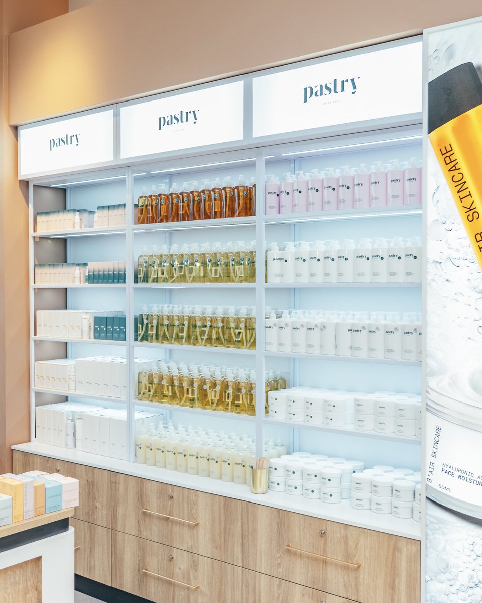 Pastry Skincare has a new home! 🏡✨ Find us now at @beautyontapp, Fourways Mall 🤩 Pop in and stock up on all your faves—glow up starts here! 💕🛍️