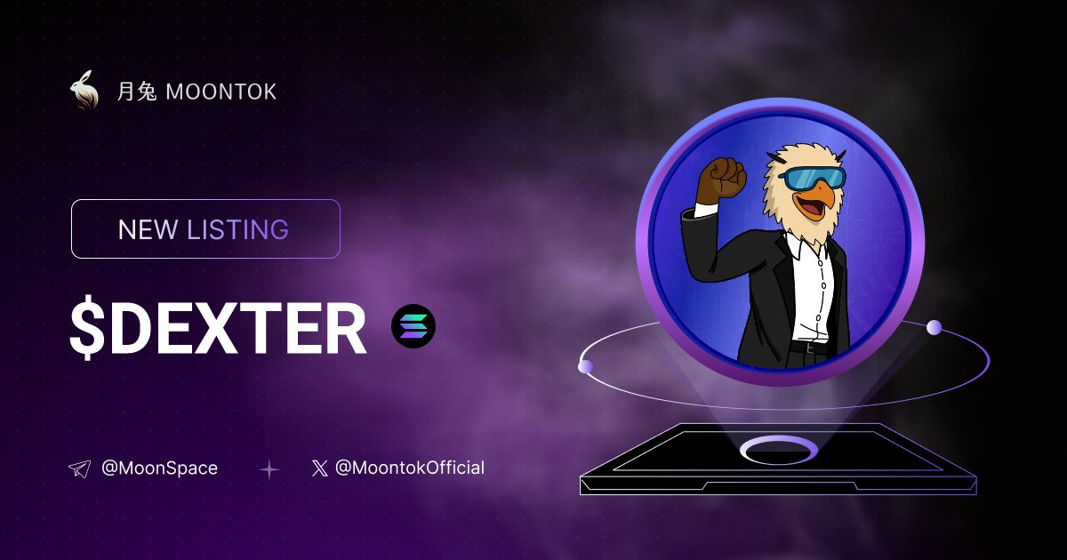 Moontok Listing Alert (@moontoklisting) on Twitter photo ⚡ 月兔雷霆 - Moontok Xpress
DEXTERR ( $DEXTER )
moontok.io/coins/dexterr
EU3Mv9ZkmfZsdEuE4QD8xDdX1aRETfKiBx9c5gSHpump
LIQ: $84,593 | MC: $601,701
#altcoin #memecoins @Dexter_OnSol <a href="/moontokofficial/">Moontok 月兔 🐇</a> ⚡ 月兔雷霆 - Moontok Xpress
DEXTERR ( $DEXTER )
moontok.io/coins/dexterr
EU3Mv9ZkmfZsdEuE4QD8xDdX1aRETfKiBx9c5gSHpump
LIQ: $84,593 | MC: $601,701
#altcoin #memecoins @Dexter_OnSol <a href="/moontokofficial/">Moontok 月兔 🐇</a>