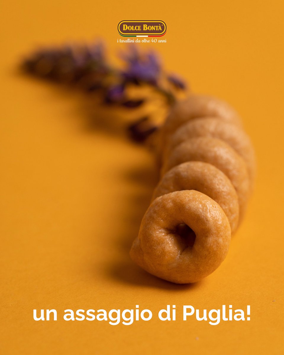 dolcebonta's tweet photo. Piccoli, ma con tutta la bontà della tradizione!
Dentro ogni tarallino Dolce Bontà c’è un mondo fatto di gesti antichi, farine scelte, olio buono e profumo di casa.

💛 Sono piccoli, sì.
Ma portano con sé tutta la storia, la passione e l’umiltà della #tradizione pugliese https://t.co/acvdt5GhN6