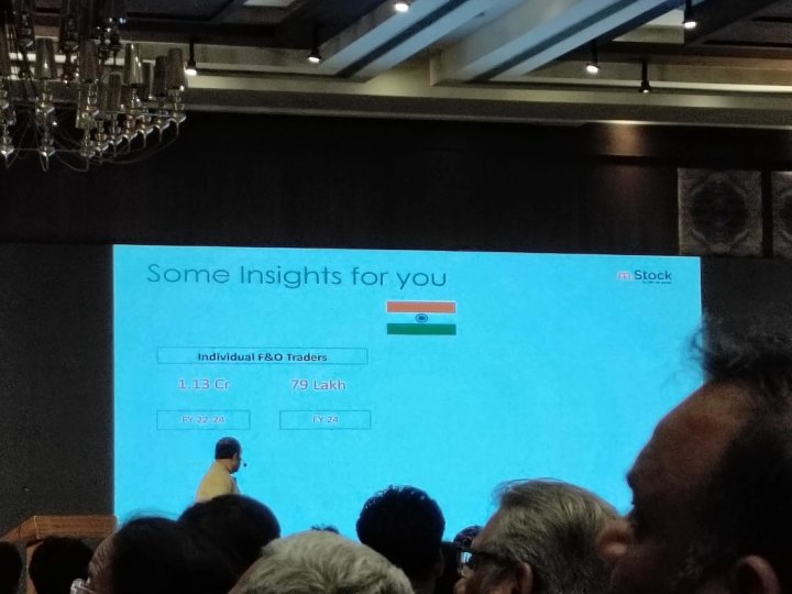 SheluChoudhary's tweet photo. Yesterday attended #MarketWise by @mstock_in in Jaipur!
Good Session 💫 & great networking
#StockMarket #Mstock https://t.co/q6BnR235m5