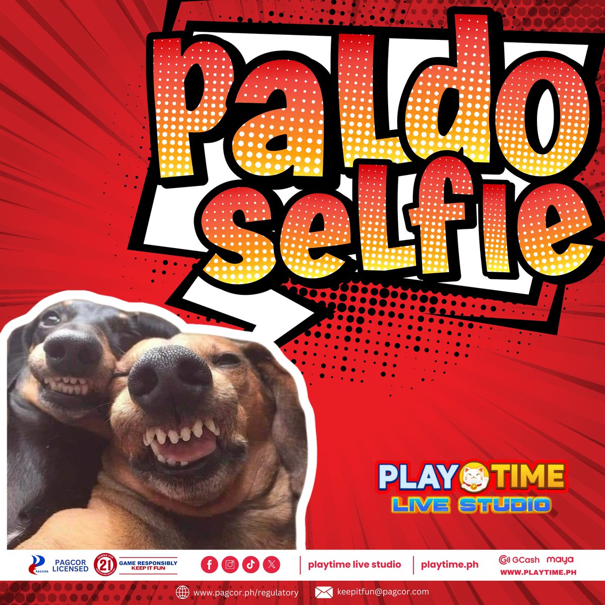 Playtimesquad01's tweet photo. SATURDAY NA! Isang Paldo post naman jan 🤓

#playtimeph #playtimelivestudio #memes #paldopost #SelfieTime https://t.co/kjdUEQqVAg