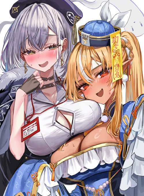 「間に挟まりたいの?だぁ～め♥」 