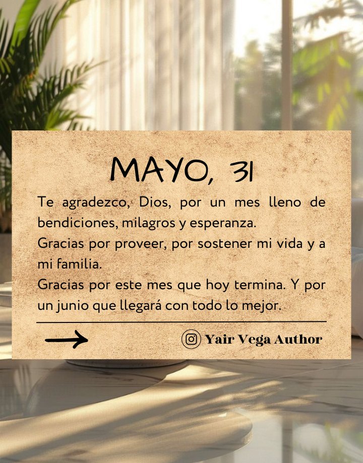 Gracias Dios por este mes que hoy termina 🙏🏻✨