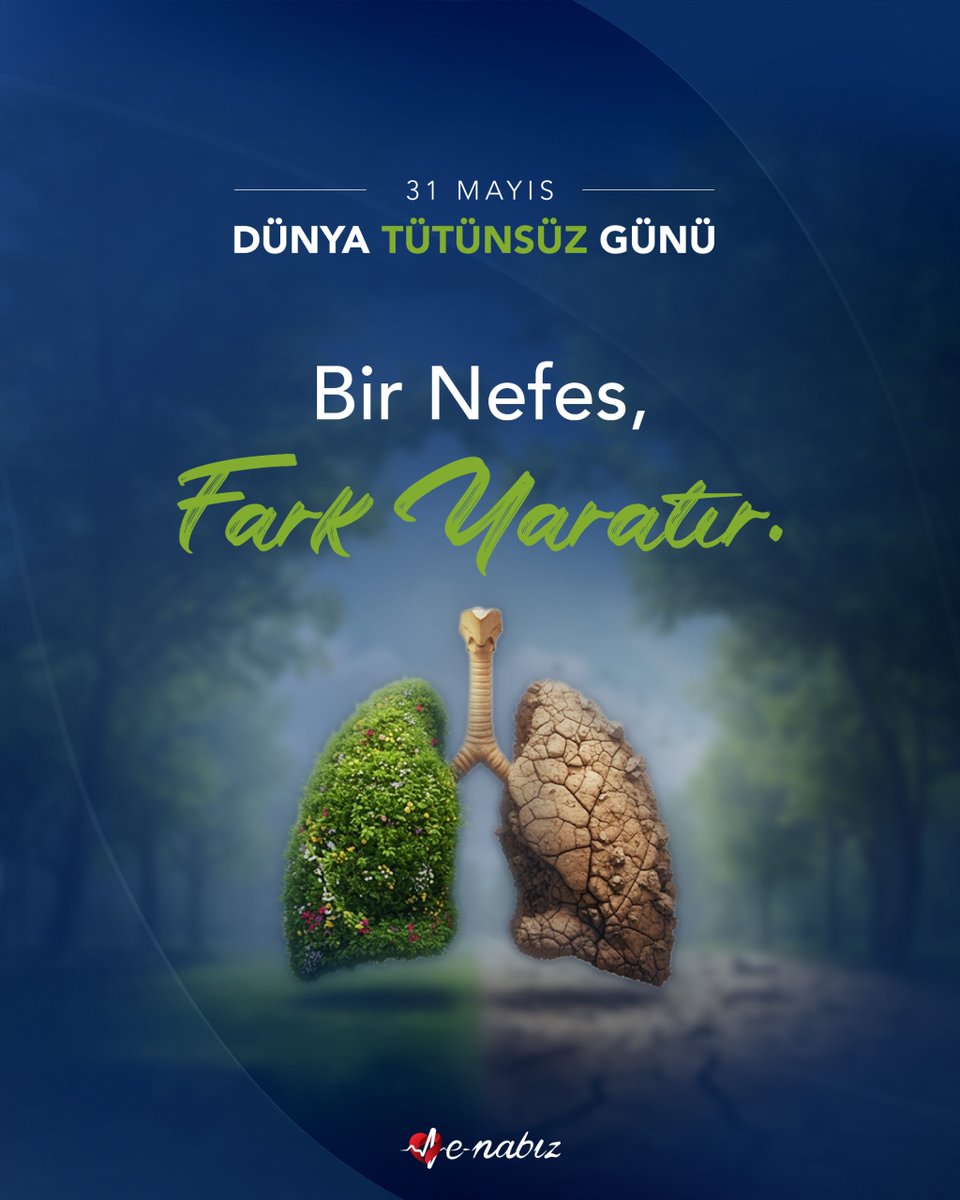 Daha sağlıklı ve daha kaliteli bir yaşam için tütün ve tütün ürünlerinden uzak durun.

#DünyaTütünsüzGünü