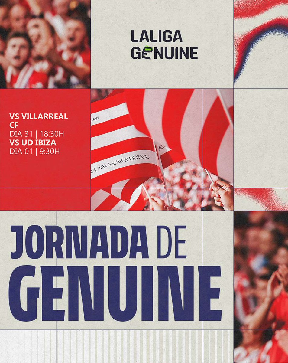¡Último 'finde' de #LaLigaGenuine 2024/25! 👊