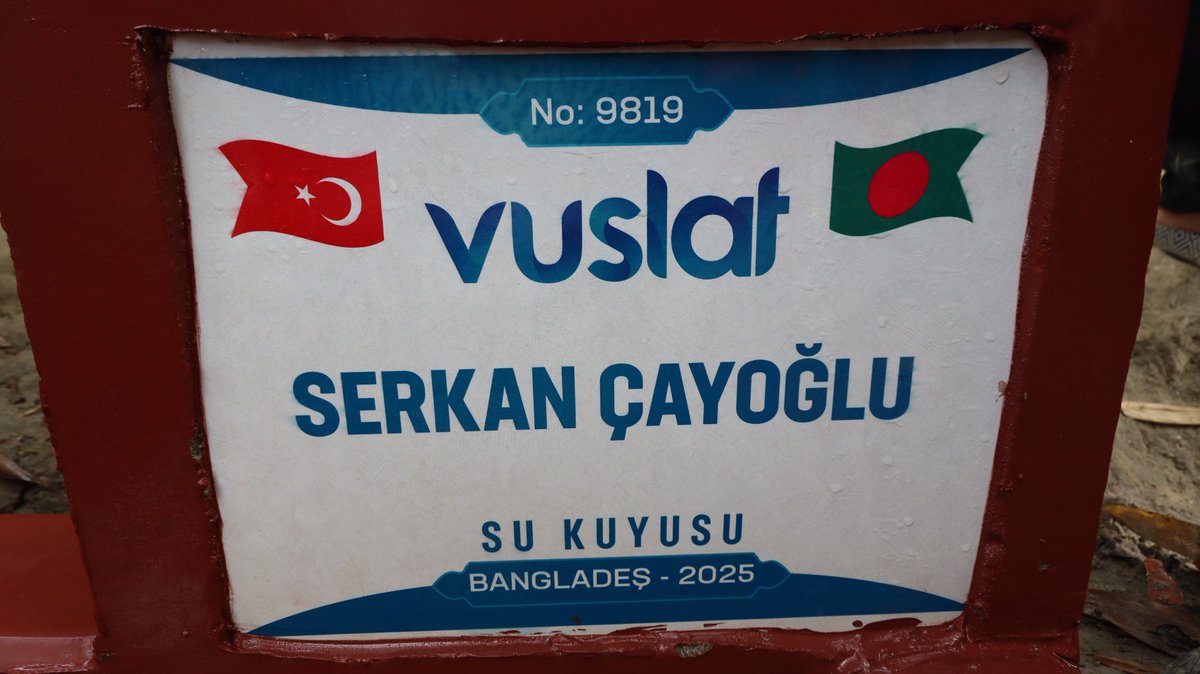 “Mutluluğu Paylaşmak İçin Su’dan Sebepler” mottosuyla hayata geçirdiğimiz Serkan Çayoğlu Su Kuyusu’nun yapım süreci ve açılışından birkaç kareyi sizlerle paylaşıyoruz. 💙

#SerkanÇayoğlu