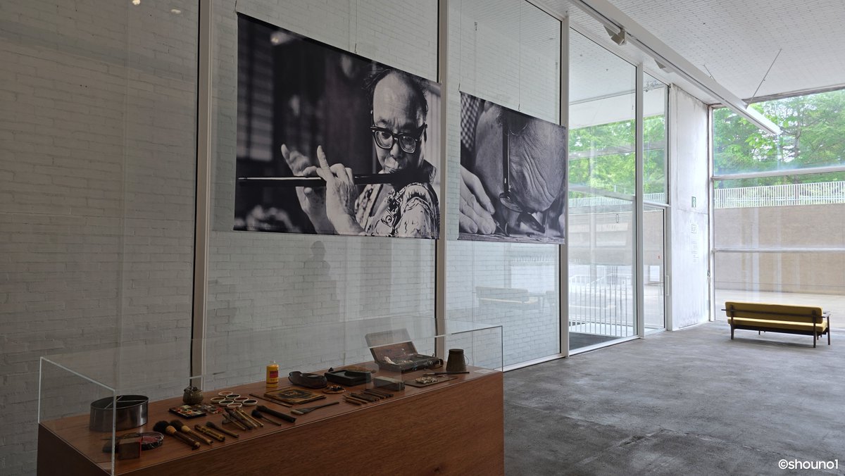 昨年閉館した棟方志功記念館から 青森県立美術館に移設された棟方志功 昨年閉館した棟方志功記念館から 青森県立美術館に移設された棟方志功